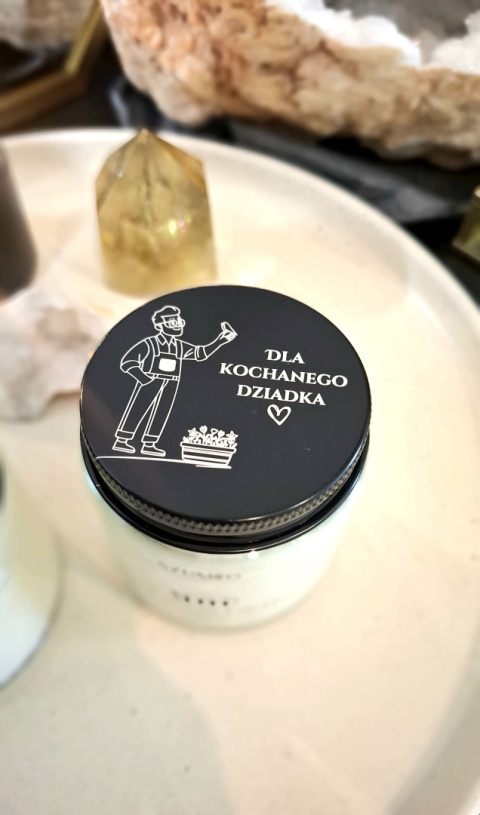 Box Nr 1A Dla Dziadka Świeca sojowa + zawieszka Box Nr 1A Dla Dziadka Świeca sojowa + zawieszka
