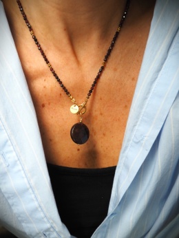 Naszyjnik MIŁOŚĆ na łańcuszku