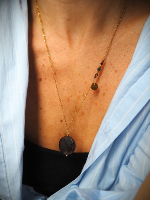 Naszyjnik MIŁOŚĆ na łańcuszku